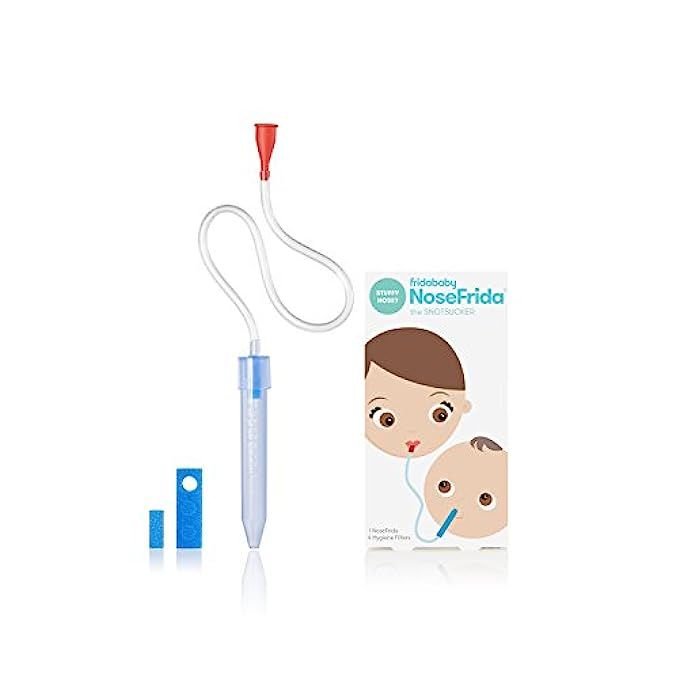 Baby Nasal Aspirator NoseFrida the Snotsucker by Fridababy – Baby Shower Gift and Registry essential | Amazon (US)