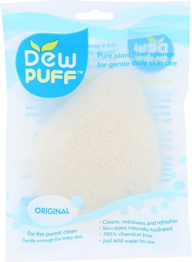 Dew Puff Konjac Sponge, Original | Amazon (US)