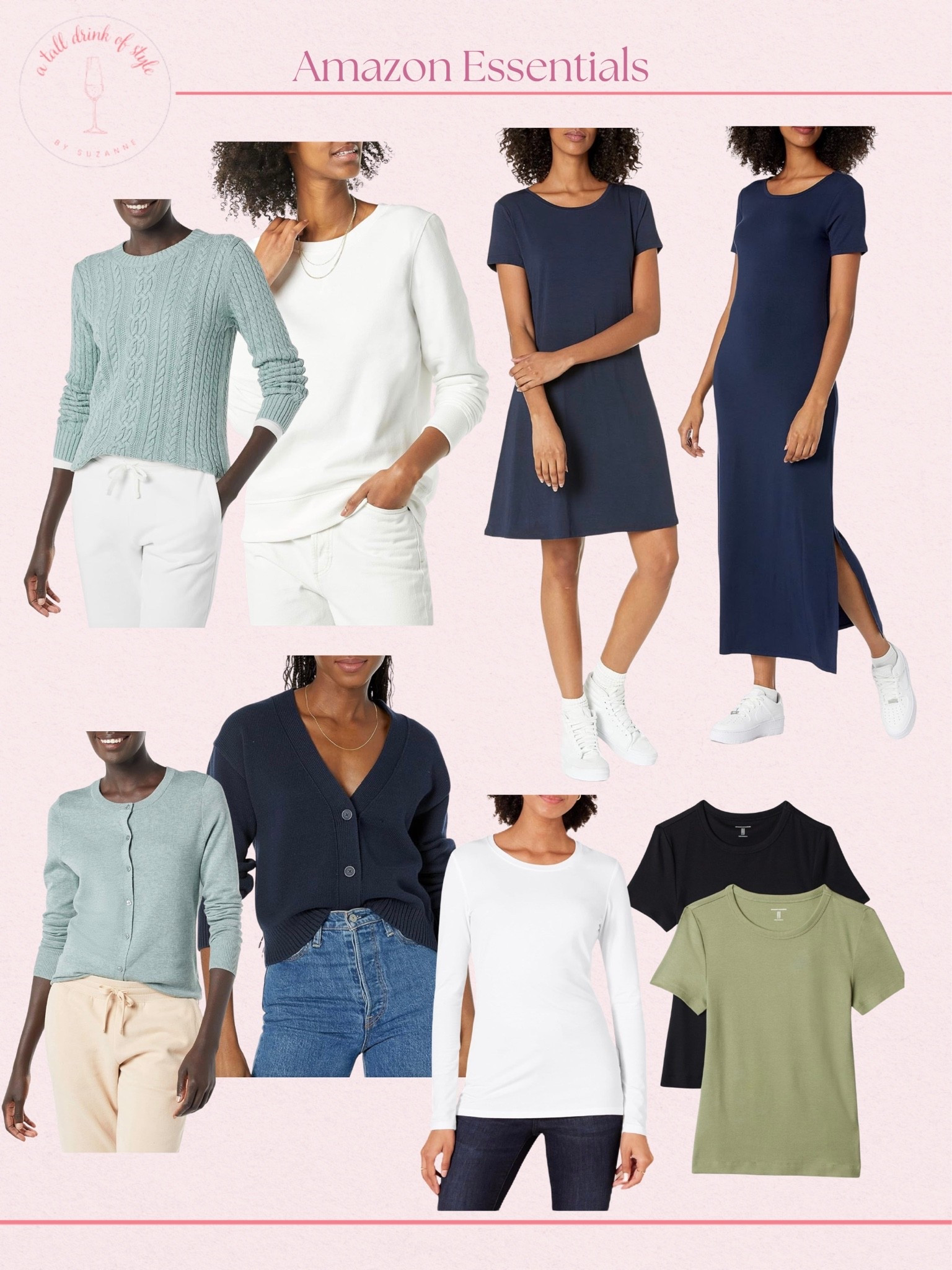 Amazon essentials 

Everyday essentials for any closet! These staples are affordable and must haves for your spring and summer wardrobe!

#LTKSeasonal #LTKOver40 #LTKootd