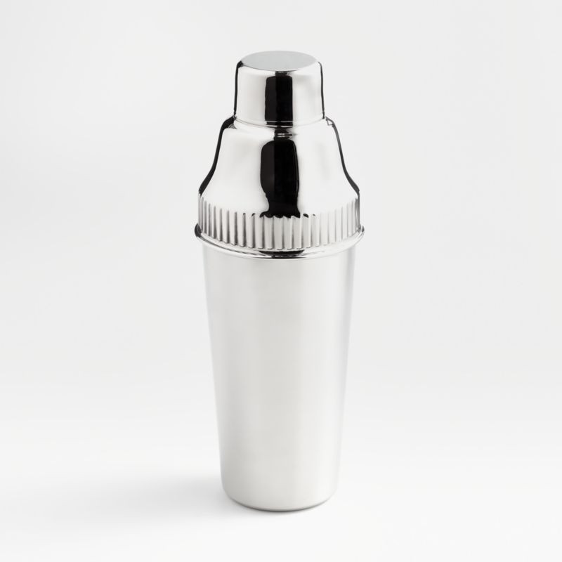 Nara Stainless Steel Cocktail Shaker | Crate & Barrel | Crate & Barrel