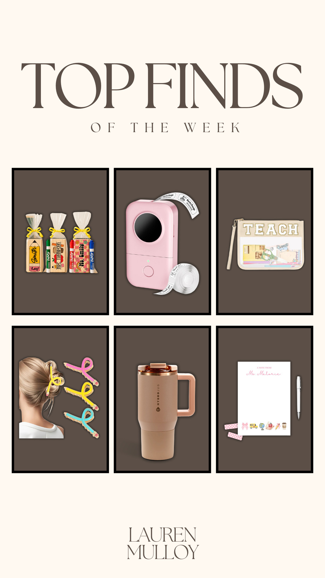 Best finds of the week!!

weekly favs, best finds, best of the week, teacher gifts, teacher appreciation, teacher holiday gifts, gifts for teachers, Lauren Mulloy 

 #LTKGiftGuide #LTKHoliday #LTKFindsUnder50