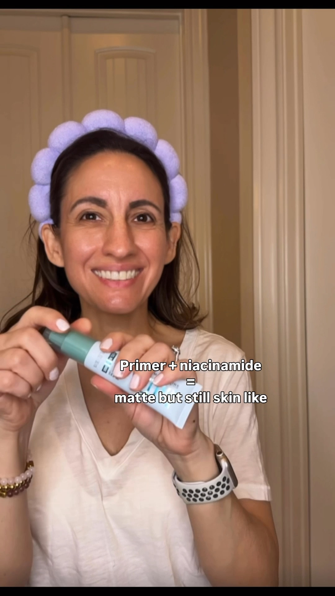 Makeup routine 
Maybelline Grippy Primer
Love this has niacinimide in it. That ingredient helps with oil production. 
Maybelline Poreless jelly 
Love this in combo with the Grippy Primer. 
All the makeup to make this look is drugstore except the lipstick  

#LTKgrwm #LTKBeauty #LTKmorningroutine