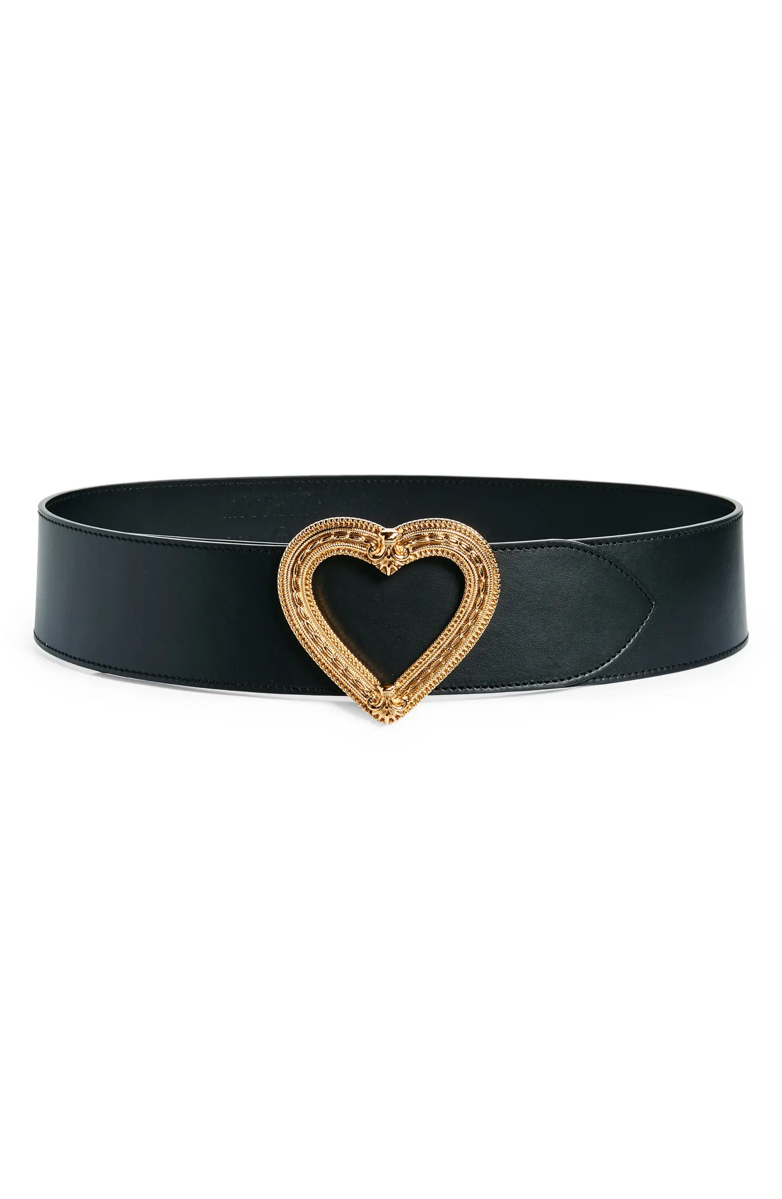 Moschino Heart Leather Belt | Nordstrom | Nordstrom