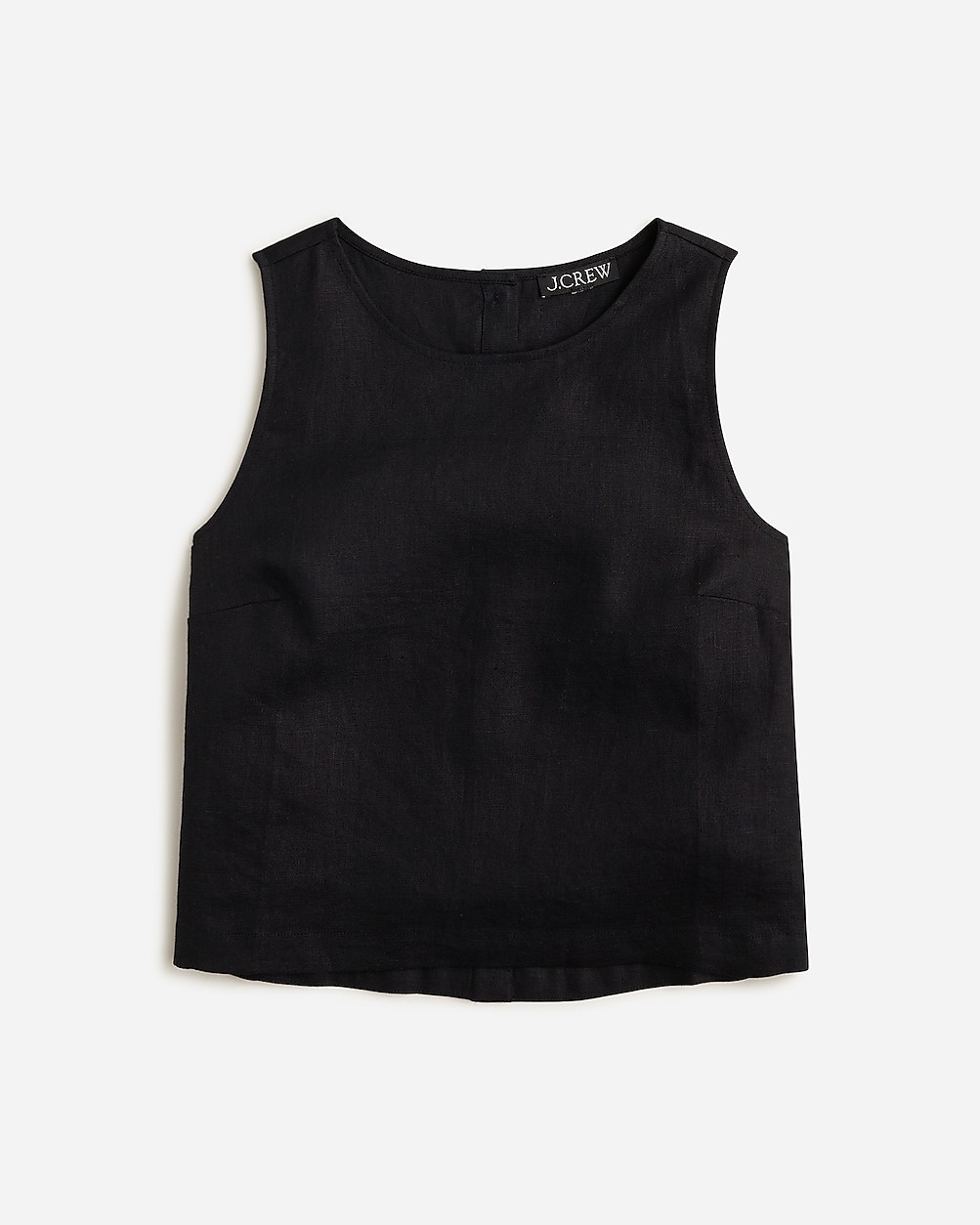 Maxine button-back top in linen | J. Crew US