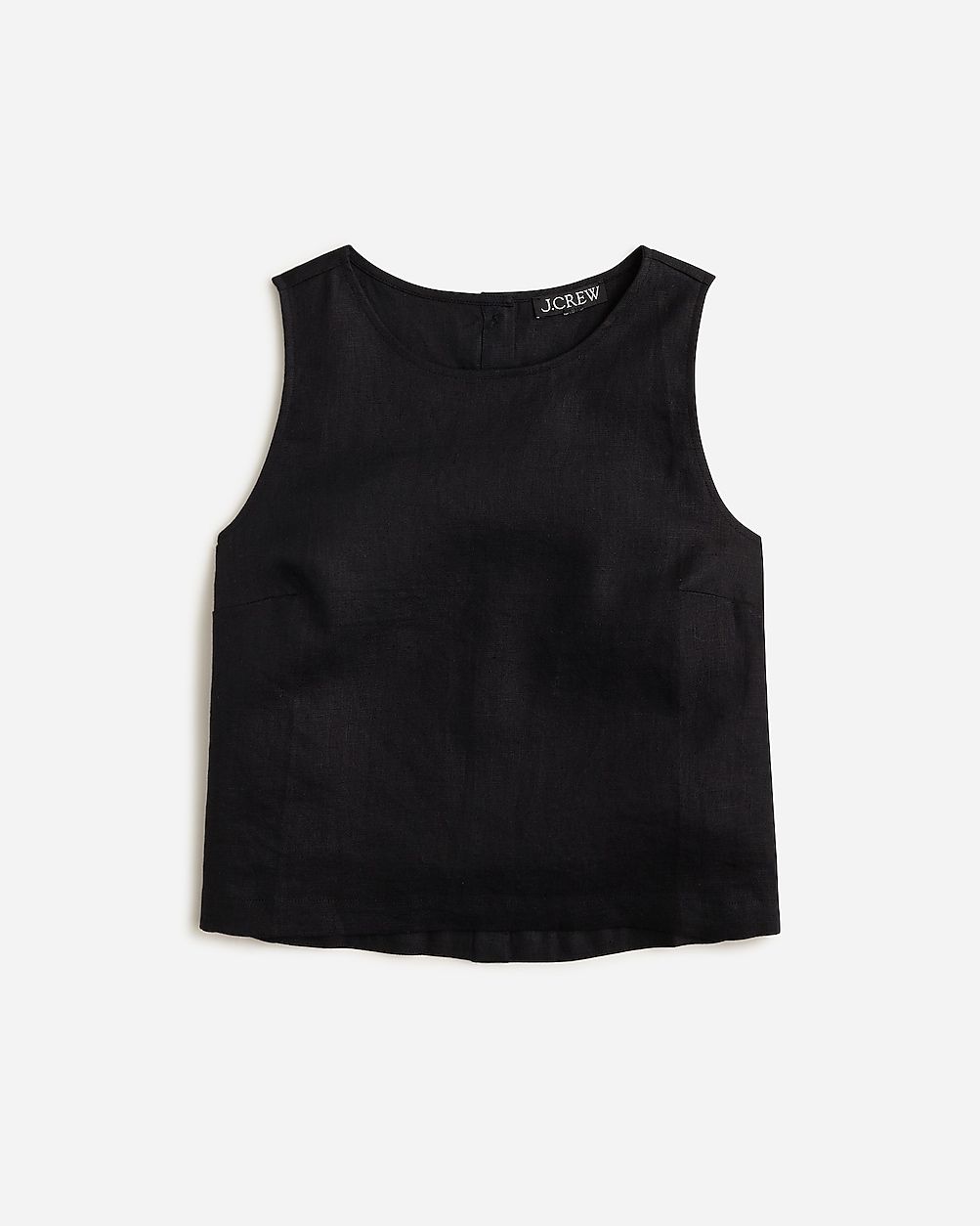 Maxine button-back top in linen | J.Crew US