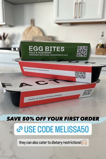 If you’re looking for a great meal delivery service, I highly recommend factor! The meals are absolutely delicious and are great for people like me who are constantly busy or on the go. Use my code. MELISSA50 to save 50% off your first order.!
#FactorPartner

#LTKfindsunder100 #LTKhome #LTKfindsunder50