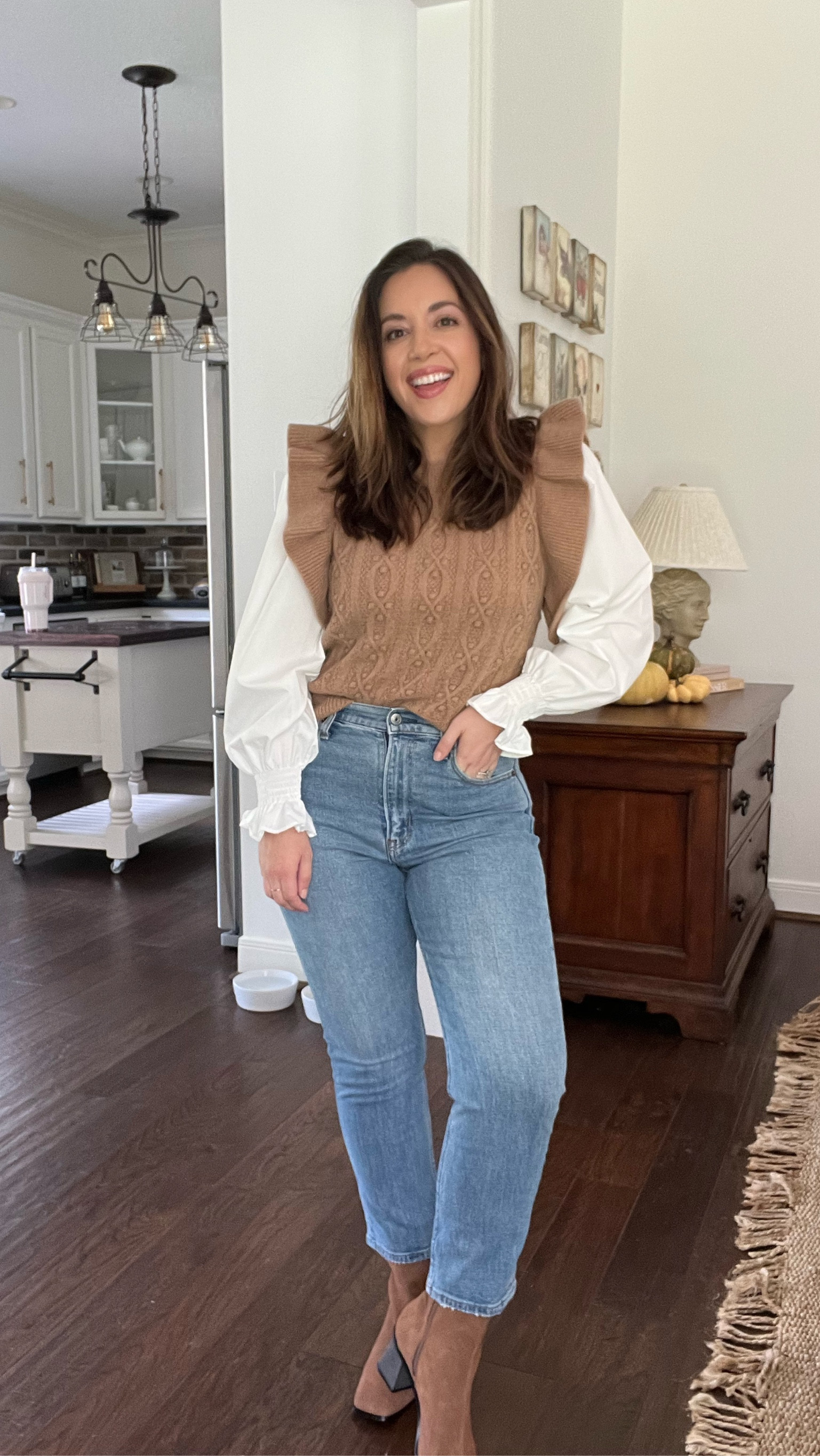 The cutest little fall sweater! Love with jeans but can dress up with a silk skirt and heels.

#LTKshoecrush #LTKSeasonal #LTKstyletip