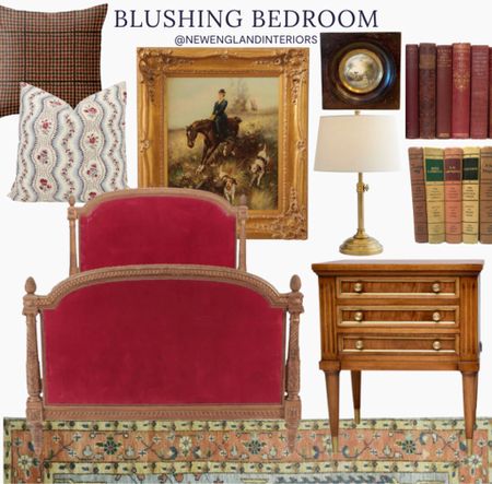 New England Interiors • Blushing Bedroom • Bed, Throw Pillows, Table Lamp, Wall Art, Books, Nightstand, Antique Rug. 💤🖼️

TO SHOP: Click the link in bio or copy and paste link in web browser 

#newengland #bedroominspo #vintage #antique #polo #colonial #equestrian

#LTKFind #LTKhome
