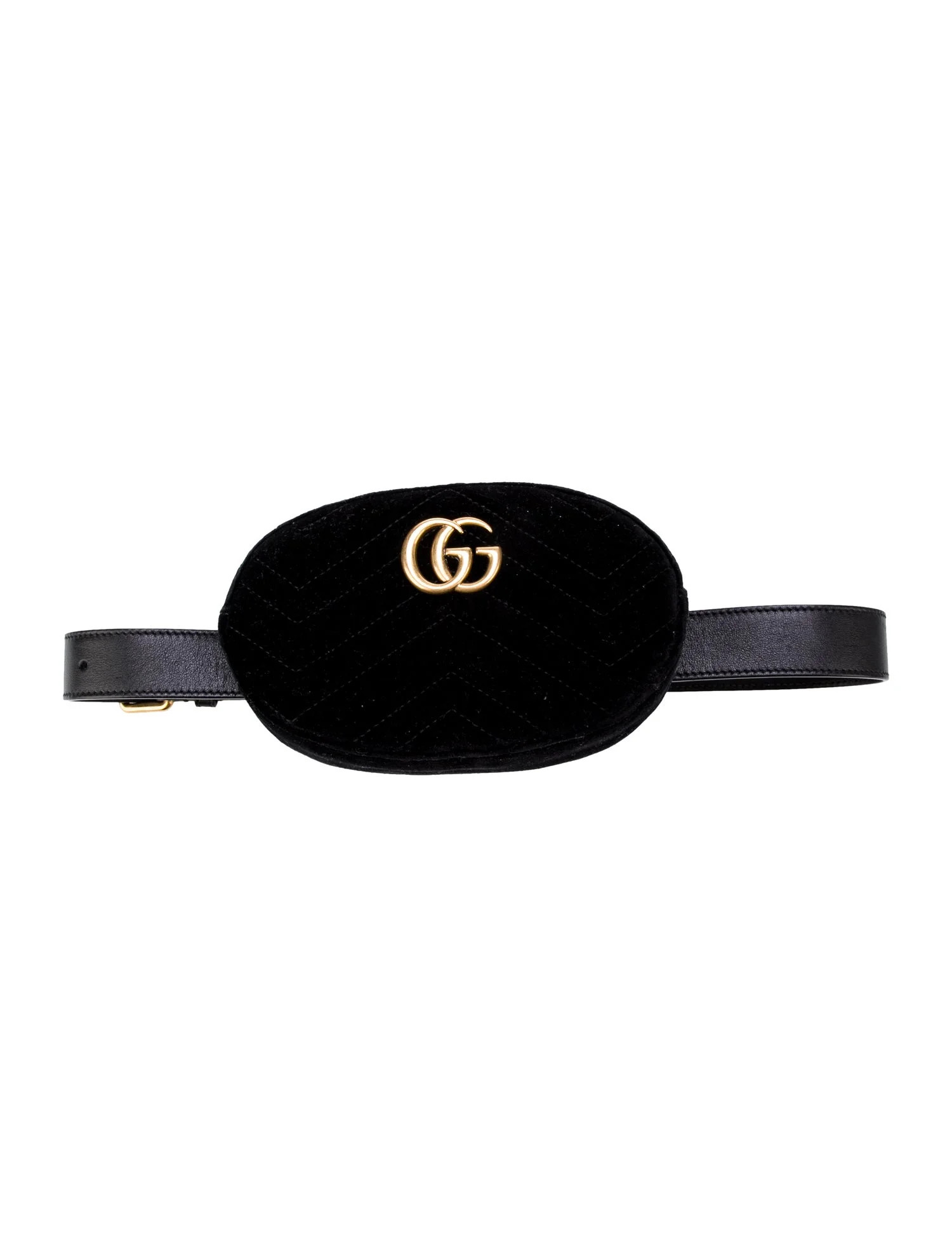 Marmont Velvet Belt Bag | The RealReal