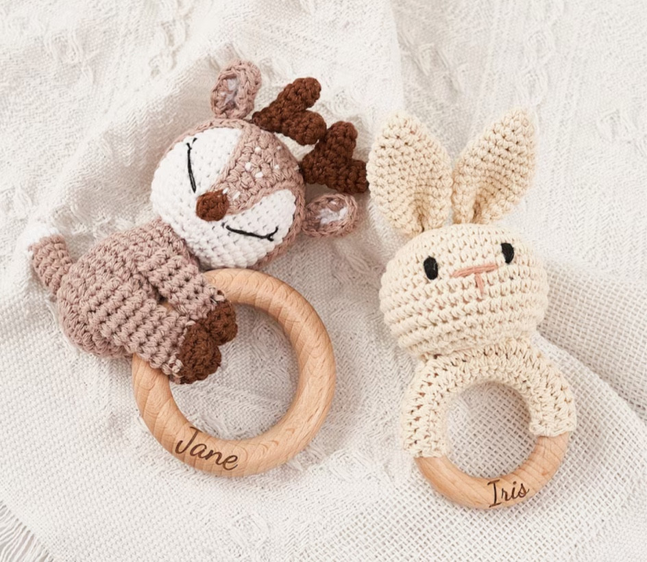 Animal Crochet Baby Rattle by EDMCEWCR

Baby Shower Gift | Personalized Crochet Rattle Toy | Custom Wooden Baby Rattle | Newborn Gift for Birthday | Baby Shower | Baby Gift 



#LTKkids #LTKbaby #LTKfamily