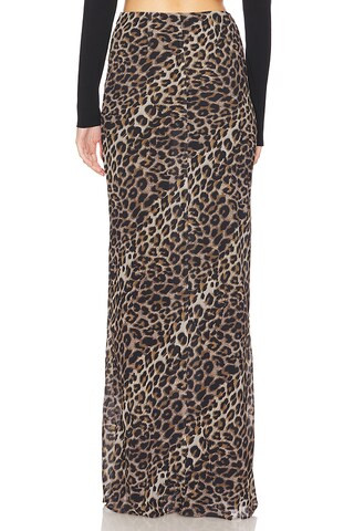 Atwood Maxi Skirt in Liquid Leopard | Revolve Clothing (Global)