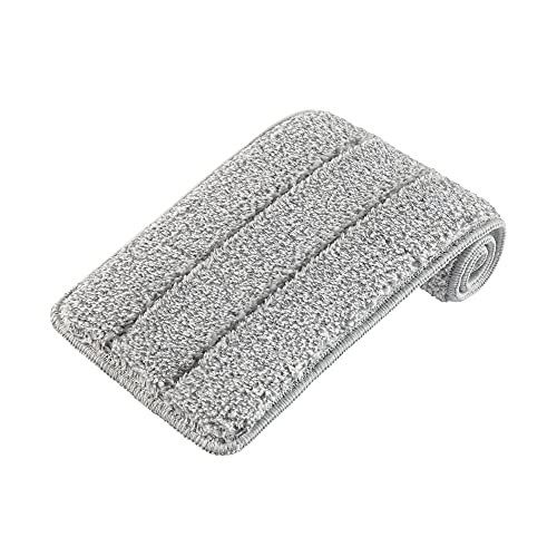 JOYMOOP Flat Mop Pad, Microfiber Mop Pad, Squeeze Mop Pads Replacement, 13" Refill 1 Pack - Grey | Amazon (US)