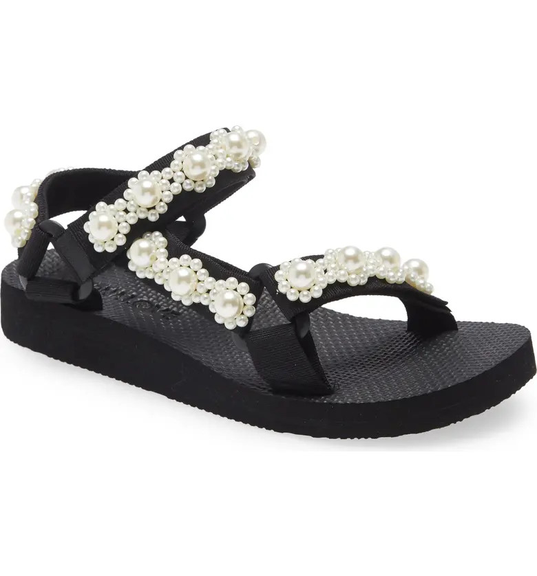Arizona Love Trekky Imitation Pearl Sandal | Nordstrom | Nordstrom