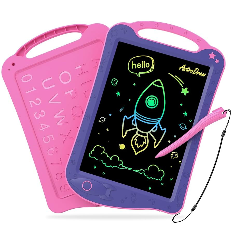 Astrodraw Drawing Pad Toys, Colorful LCD Writing Tablet for Kids, Doodle Board for Toddlers 3 4 5... | Amazon (US)