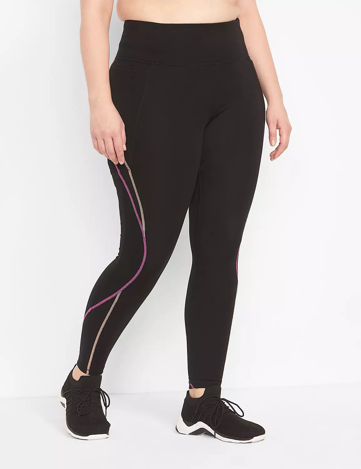 LIVI High-Rise Signature Stretch 7/8 Legging | LaneBryant | Lane Bryant (US)