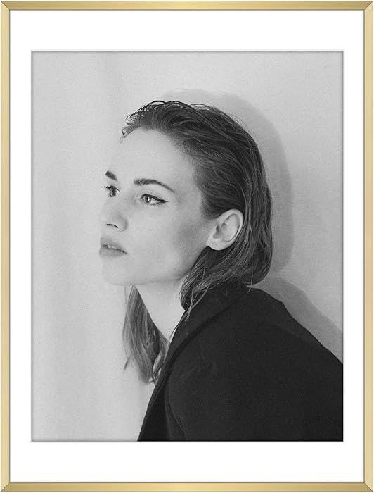 Golden State Art - 18x24 Aluminum Picture Frame - with Mat for 16x20 Photo or Without Mat for 18 ... | Amazon (US)