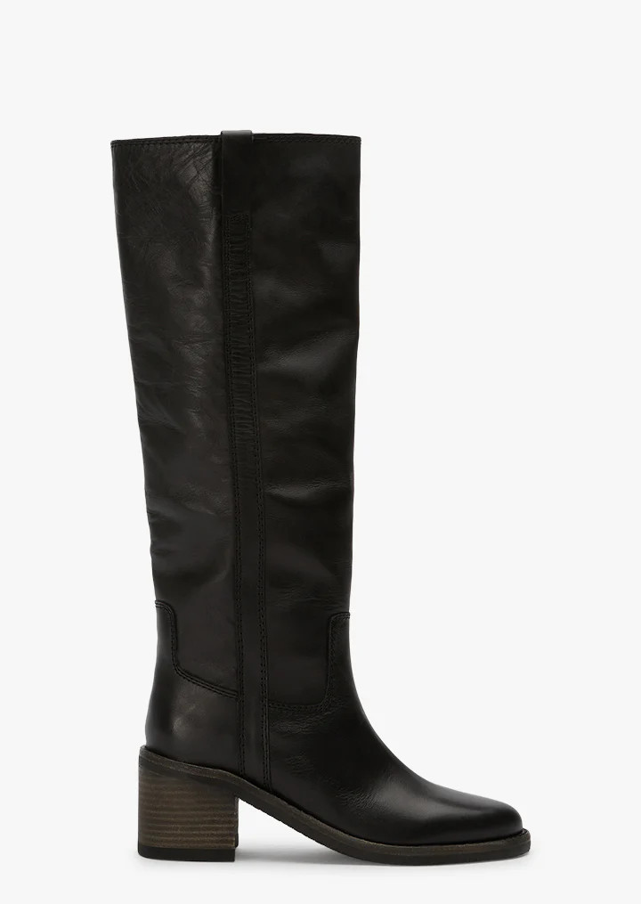 Apache Black Como Calf Boots | Boots | Tony Bianco USA | Tony Bianco US