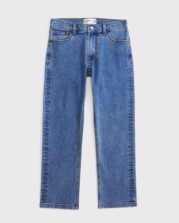 boys straight jeans | boys bottoms | Abercrombie.com | Abercrombie & Fitch (US)