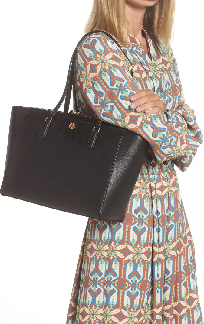 Tory Burch Robinson Small Leather Tote | Nordstrom | Nordstrom