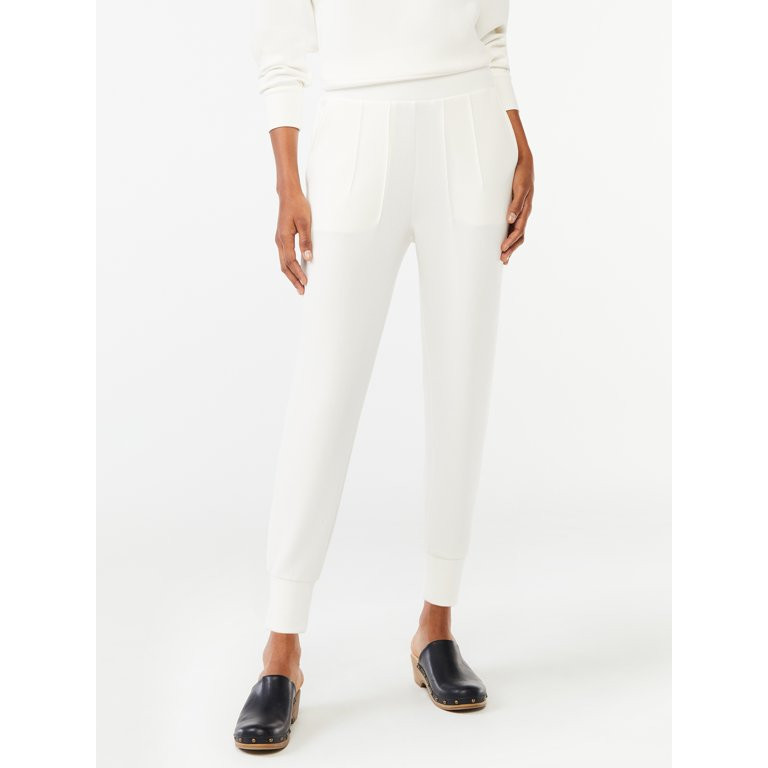 Scoop Women's Scuba Knit Jogger Pants - Walmart.com | Walmart (US)