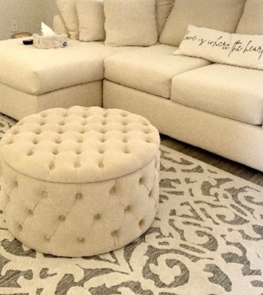 Living room ottoman 