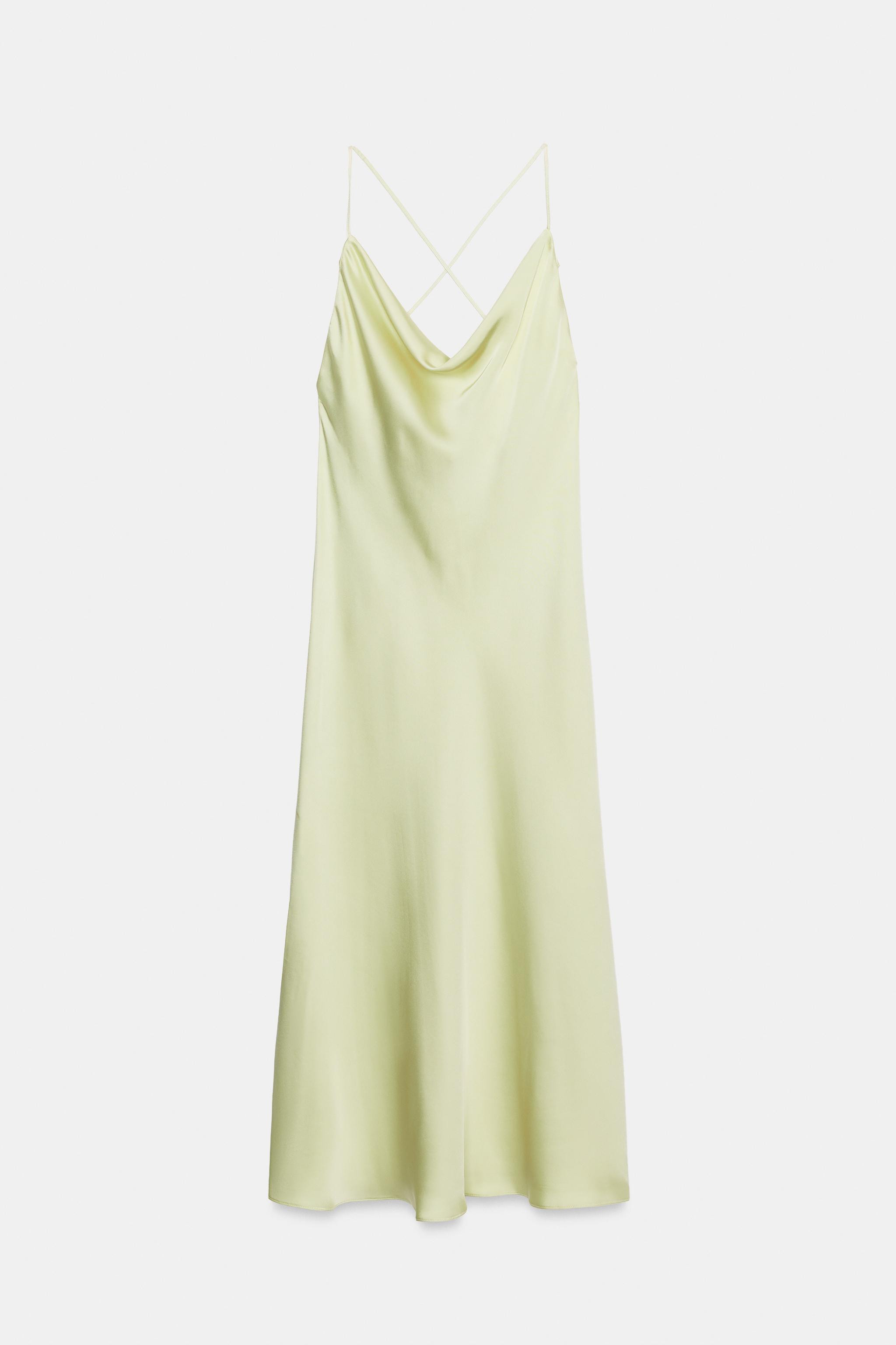 ZW COLLECTION SATIN SLIP DRESS | Zara UK