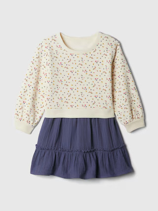 babyGap 2-in-1 Sweatshirt Dress | Gap (US)