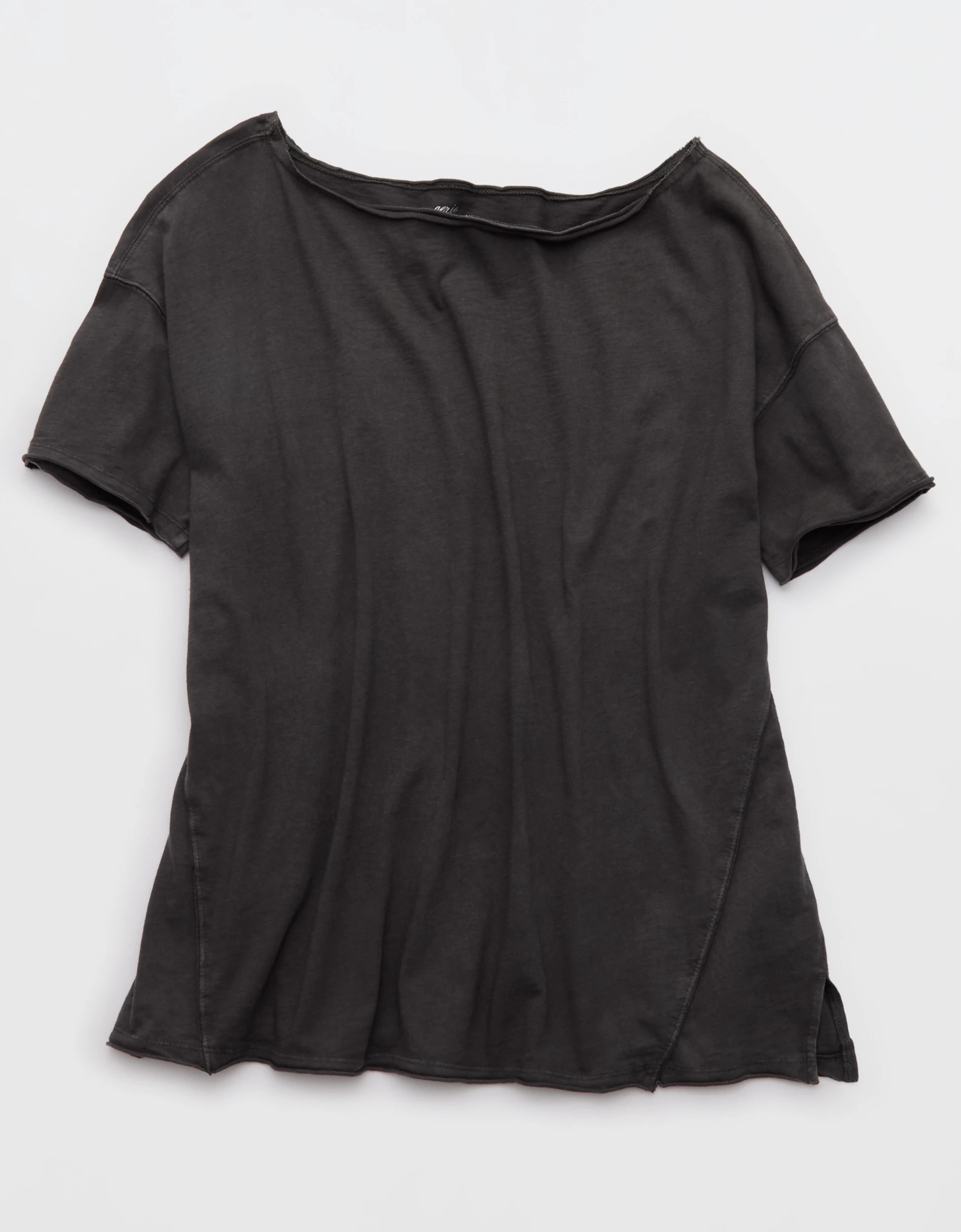 Aerie Off The Shoulder Oversized Boyfriend T-Shirt | Aerie