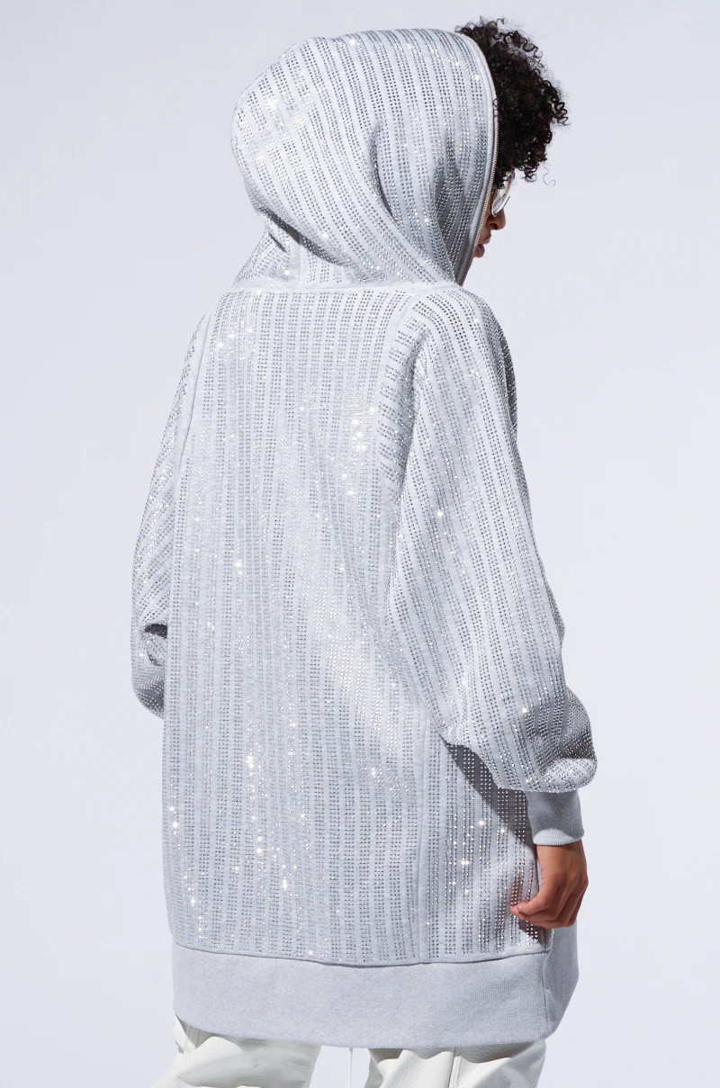 TRES CHIC PASSPORT OVERSIZE ZIP UP JACKET | AKIRA