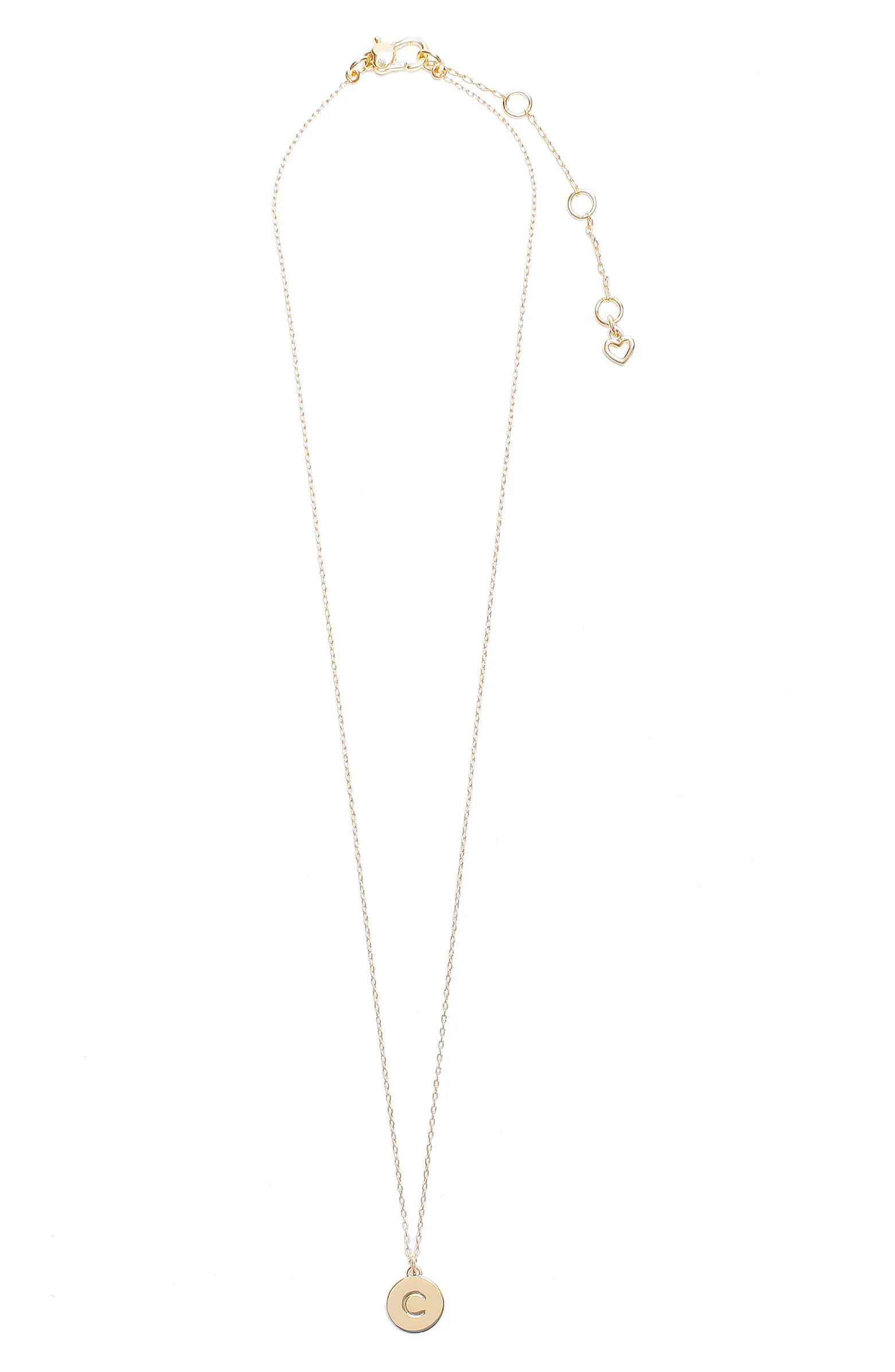 mini initial pendant necklace | Nordstrom