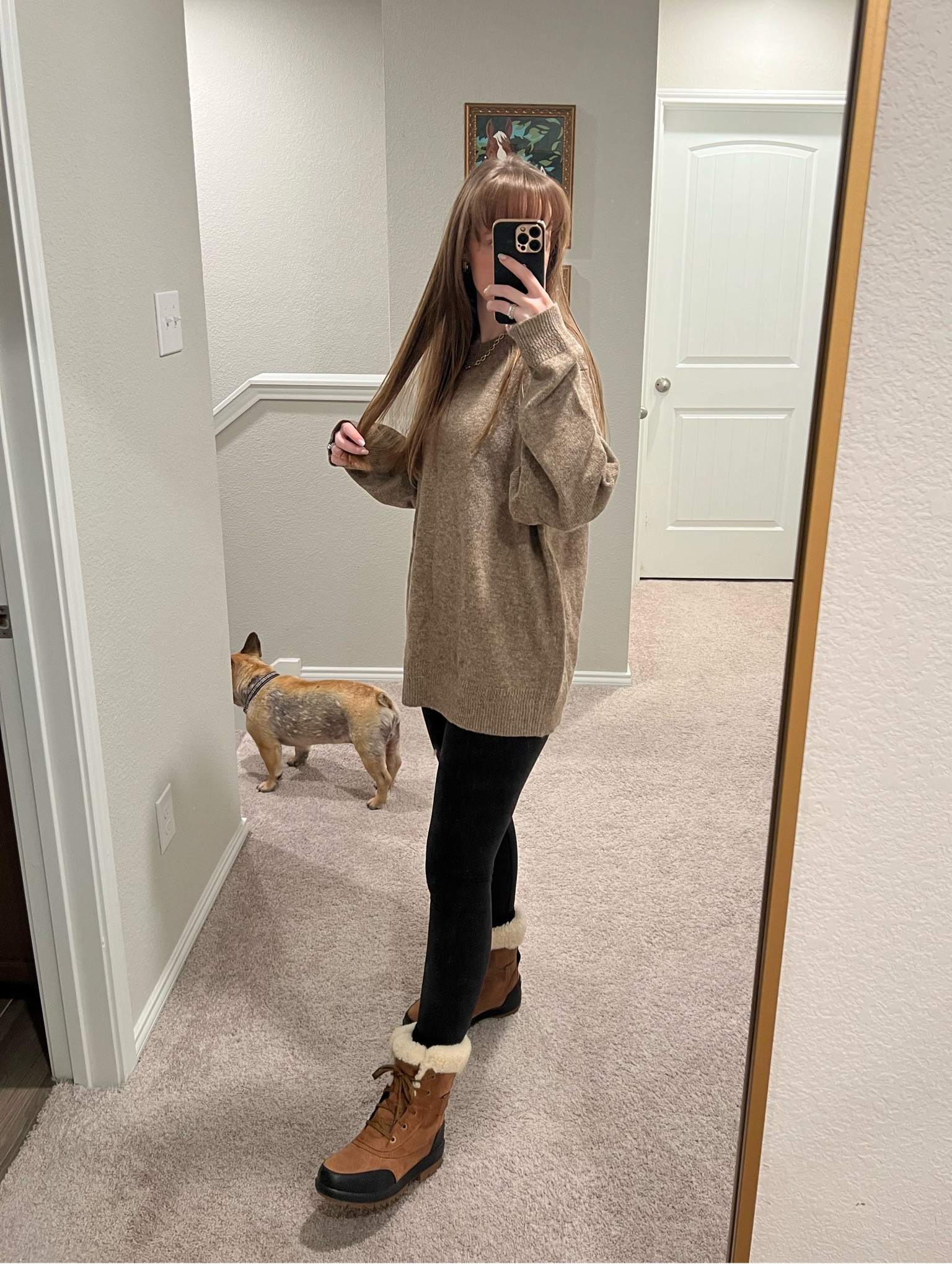 A warm January outfit ❄️🌨️ 

#pendletonsweater #sweaterandleggings #snowboots #snowintexas

#LTKSeasonal #LTKShoeCrush #LTKStyleTip