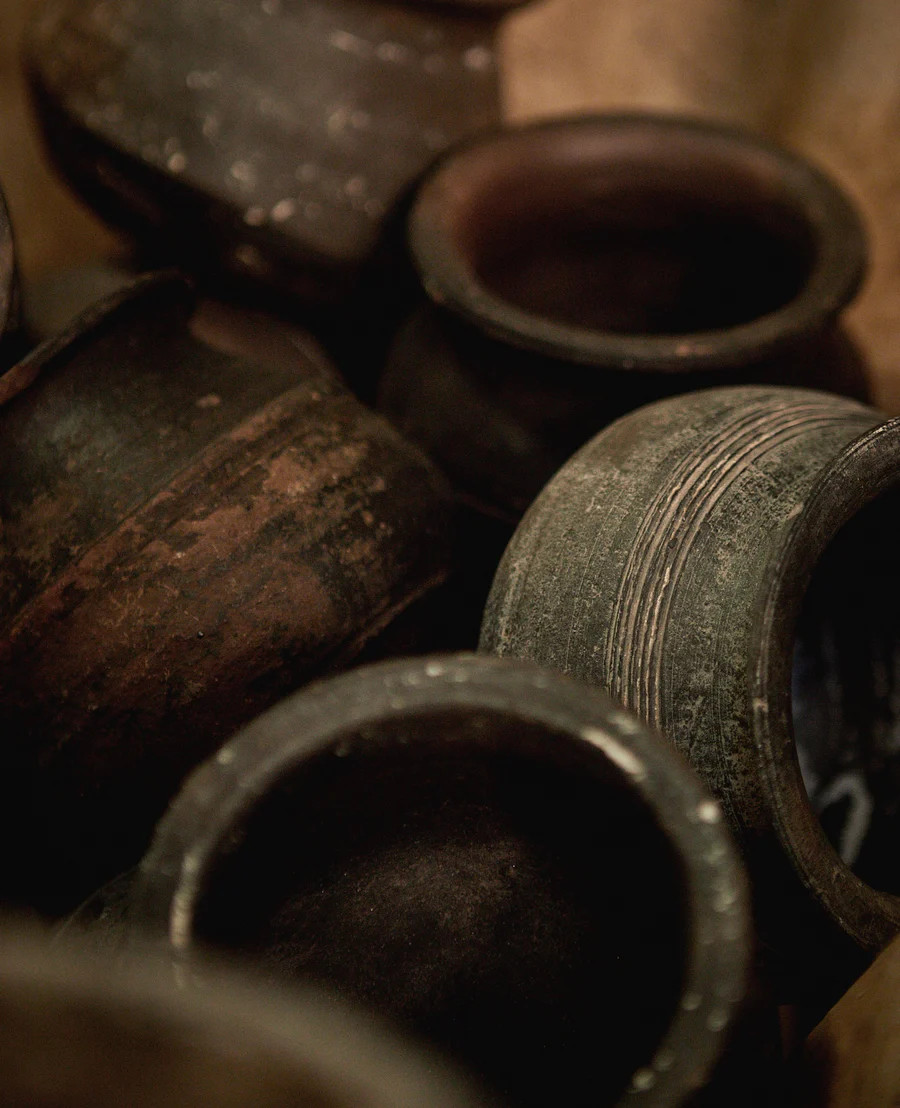 Olive Ateliers Vintage Clay Vessel - Assorted from India | Olive Ateliers