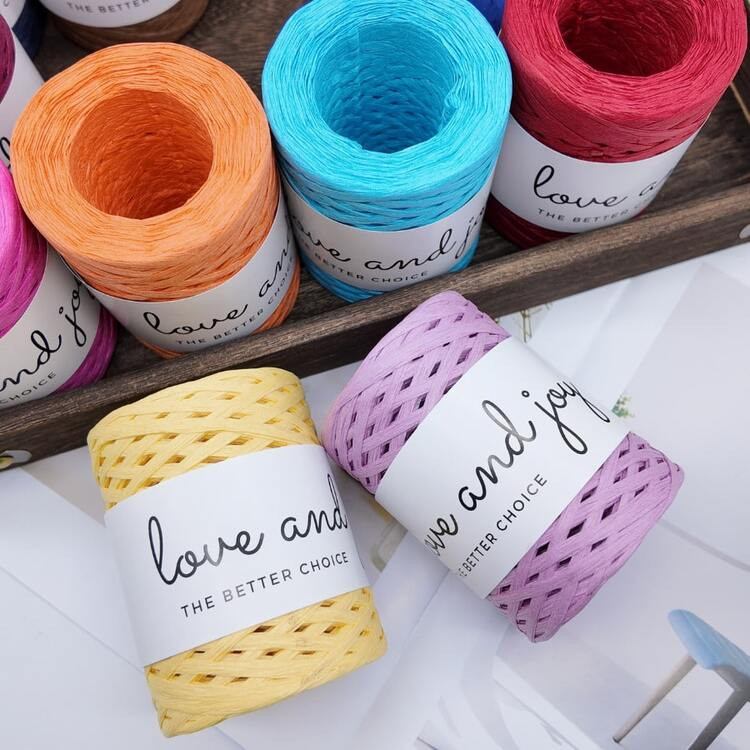 New Raffia Straw Weaving Rope, Suitable For DIY Handmade Bags, Hats, Summer Caps, Cushions And Mo... | SHEIN