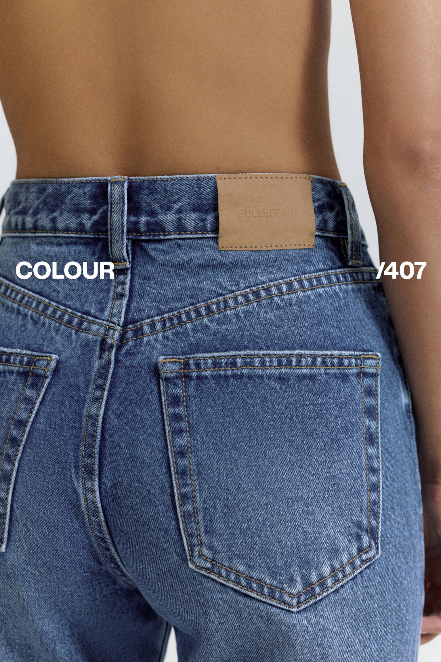 Jean mom fit taille haute - pull&bear | PULL and BEAR FR