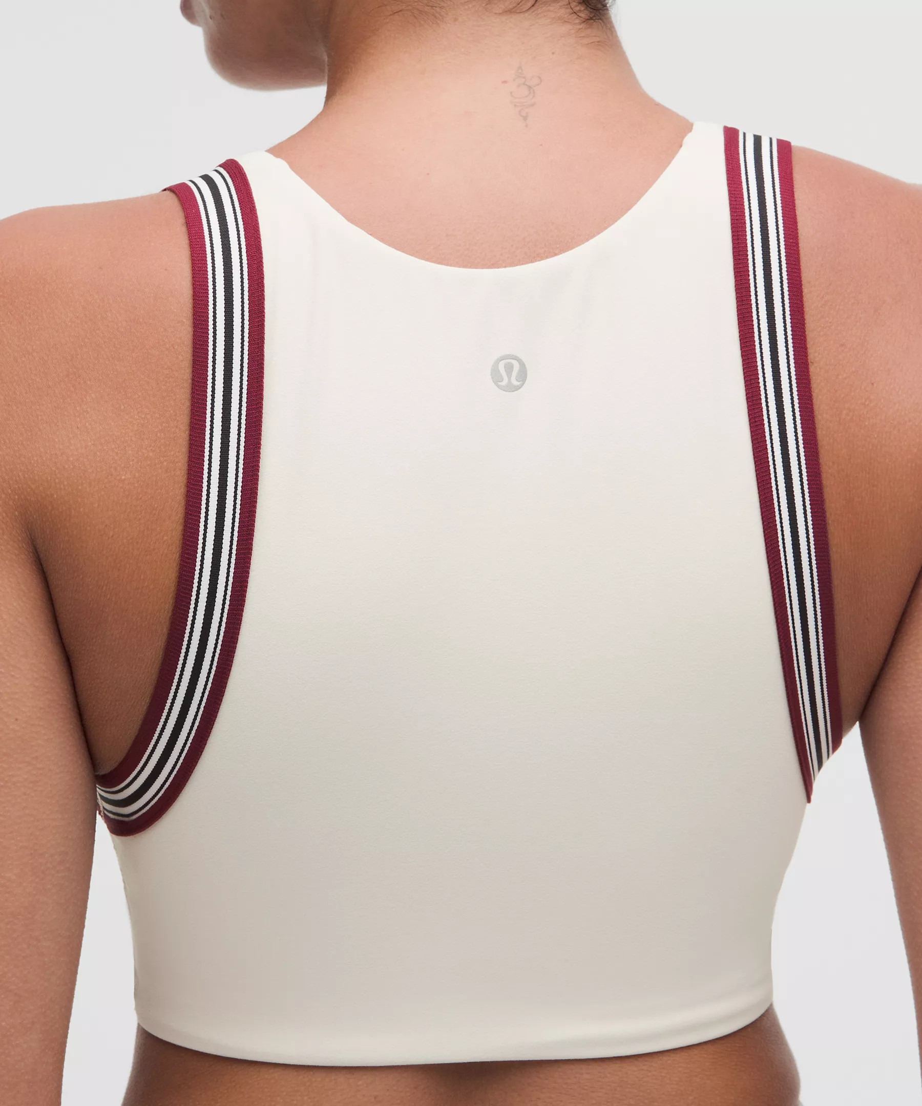 Groove Yoga Bra Light Support, B/C Cup Striped Trim | Lululemon (US)