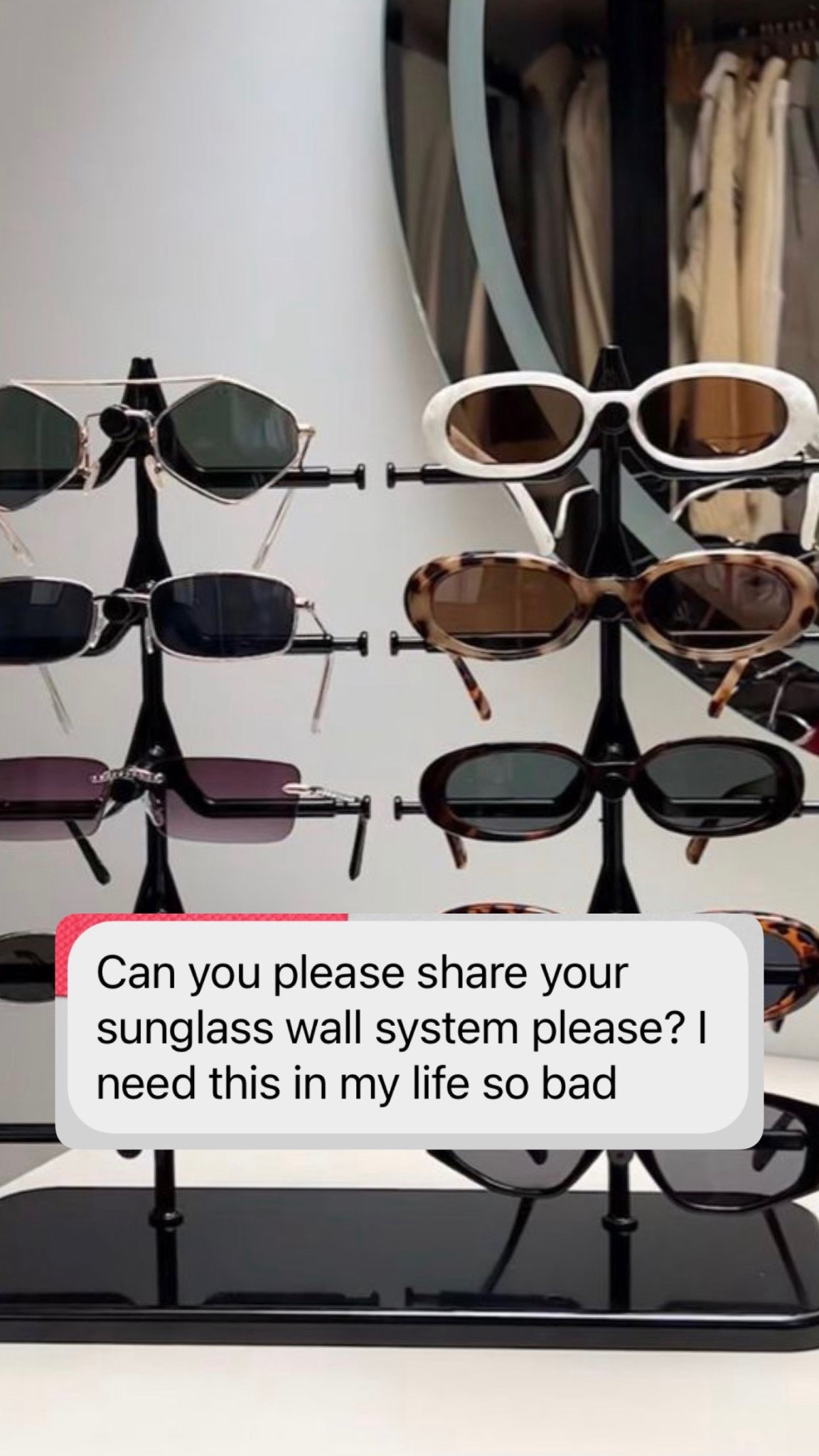 My favorite way to aesthetically store all my sunglasses! 


Aesthetic, sunglasses, sunglasses holder

#LTKSeasonal