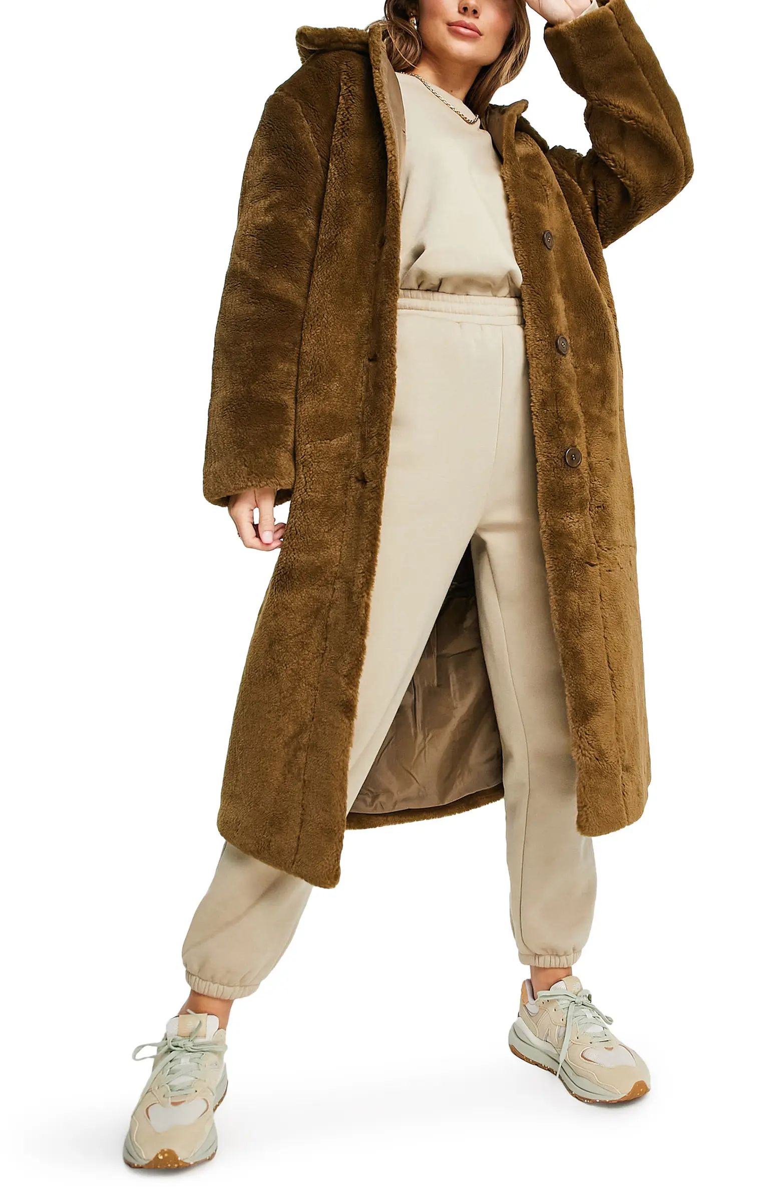 Long Faux Fur Coat | Nordstrom