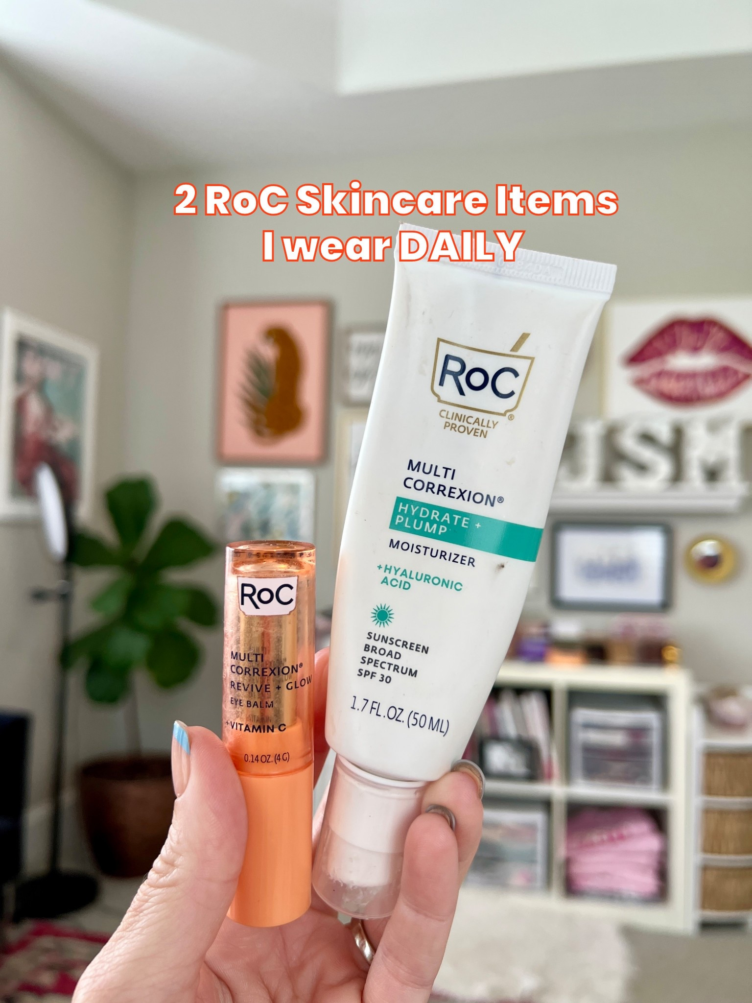 2 skincare items I don’t want to do without! Both by RoC. Great for mature skin and undereyes 

#LTKFindsUnder50 #LTKOver40 #LTKBeauty