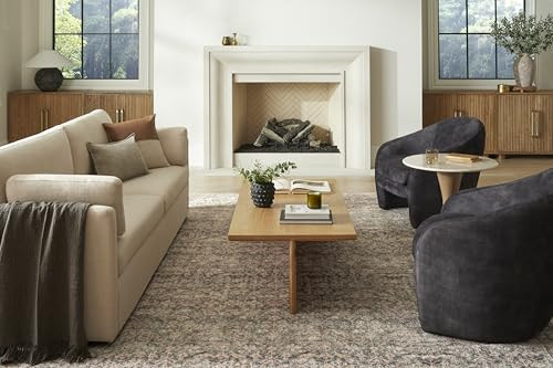 Livabliss x Galey Alix Collins Avenue III Vintage Damask Area Rug, 9'11" x 14' (10' x 14'), Rust/Brown | Amazon (US)