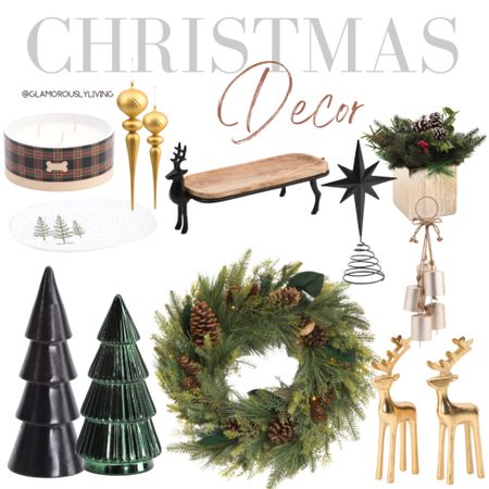 Christmas decor! 🎄

Emerald green Christmas decor, black Christmas decor, neutral Christmas decor, Christmas decor ideas, TJMaxx finds, traditional Christmas decor, reindeers 

#LTKHoliday #LTKunder50 #LTKhome