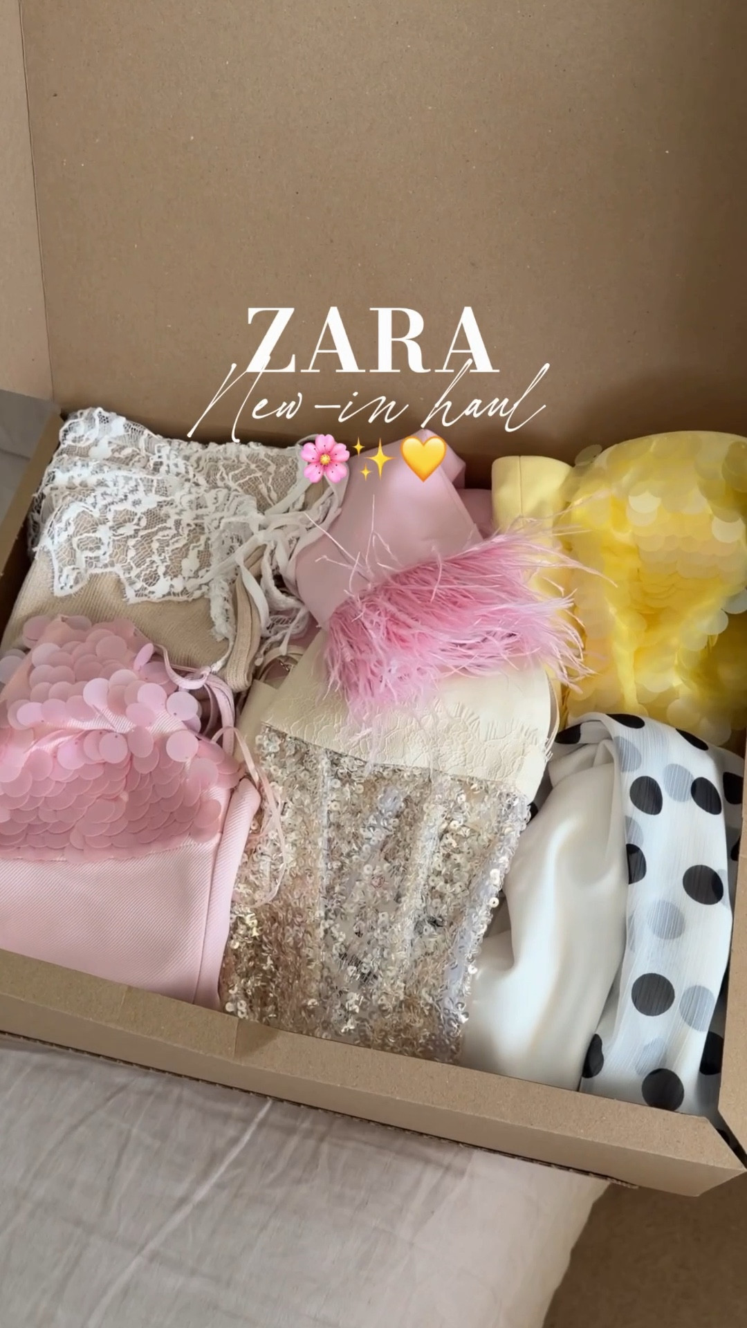 New in Zara unboxing!! 💛✨🌸 

#LTKunboxing #LTKuk #LTKspring