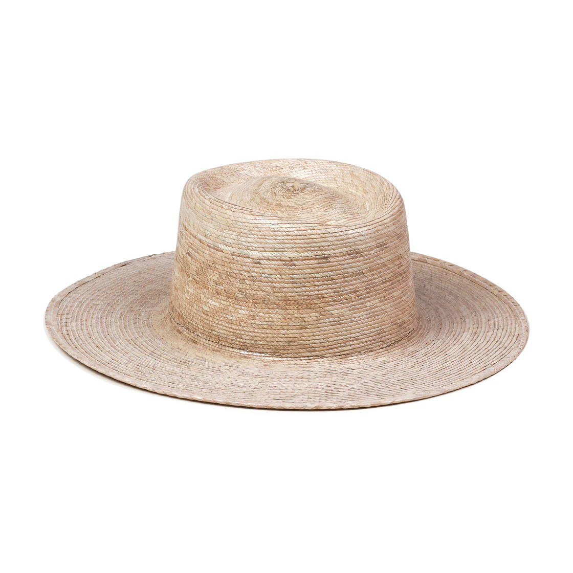 Palma Boater - Straw Boater Hat in Natural | Lack of Color US | Lack of Color