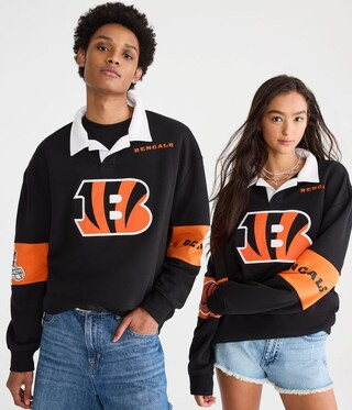 Cincinnati Bengals Rugby Sweatshirt | Aeropostale