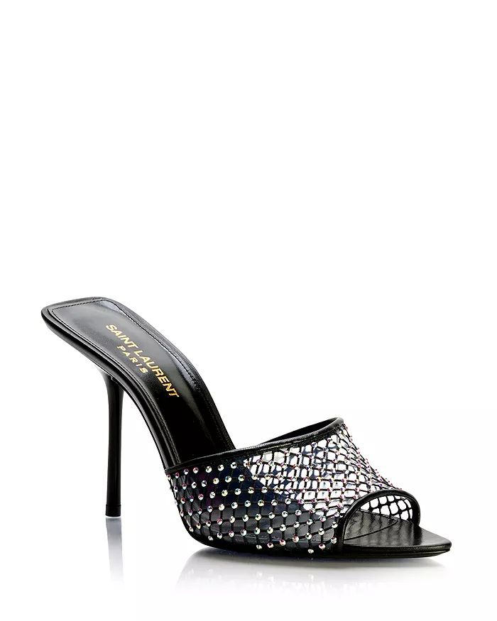 Women's Liz Embellished High Heel Slide Sandals | Bloomingdale's (US)