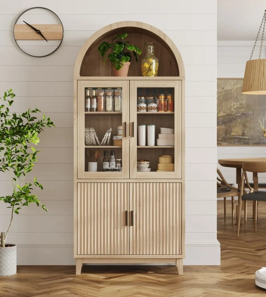 ✨ MAJOR SALE ALERT ✨
This fluted arched cabinet is giving elevated elegance — and now it’s on major markdown! 🤍 Perfect for tucking away clutter while looking like a designer piece.
Snag it before it’s gone — this one won’t stay in stock long! 

⸻

#LTKHome #LTKSaleAlert