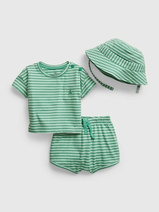 Baby 3-Piece Stripe Outfit Set | Gap (US)