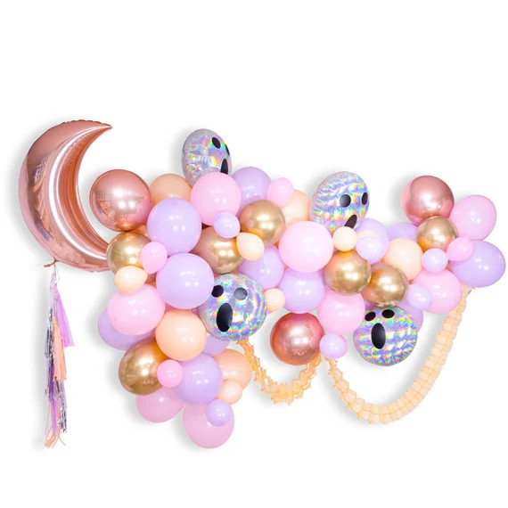 Giant Balloon Garland Kit  Blush Pink Lavender Peach White | Etsy | Etsy (US)