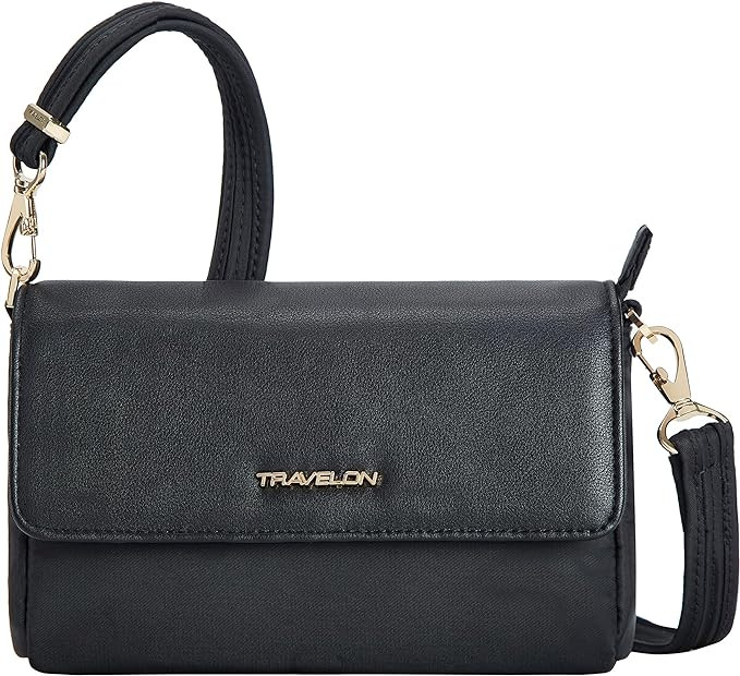 Travelon Anti-Theft Addison Convertible Crossbody/Belt Bag | Amazon (US)