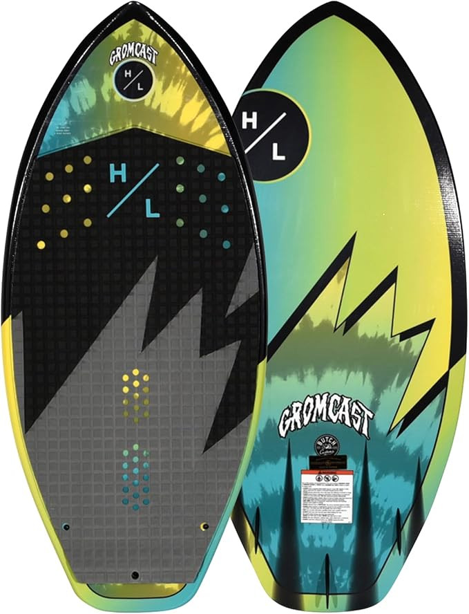 Hyperlite Gromcast Premier Wakesurf Board, 3.9 | Amazon (US)