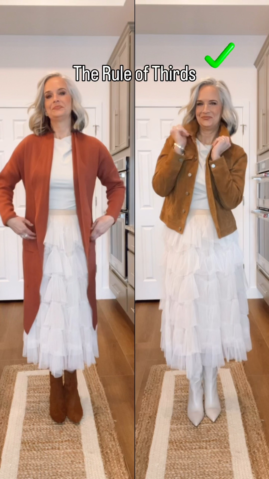 Do you use the rule of thirds to dress?

Midlife style tip, over 40, outfit advice, midi skirt, holiday outfit, 

#LTKFindsUnder50 #LTKOver40